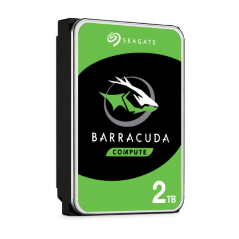 Seagate BarraCuda 2TB 3.5 Inch Internal SATA HDD - مساحة تخزين